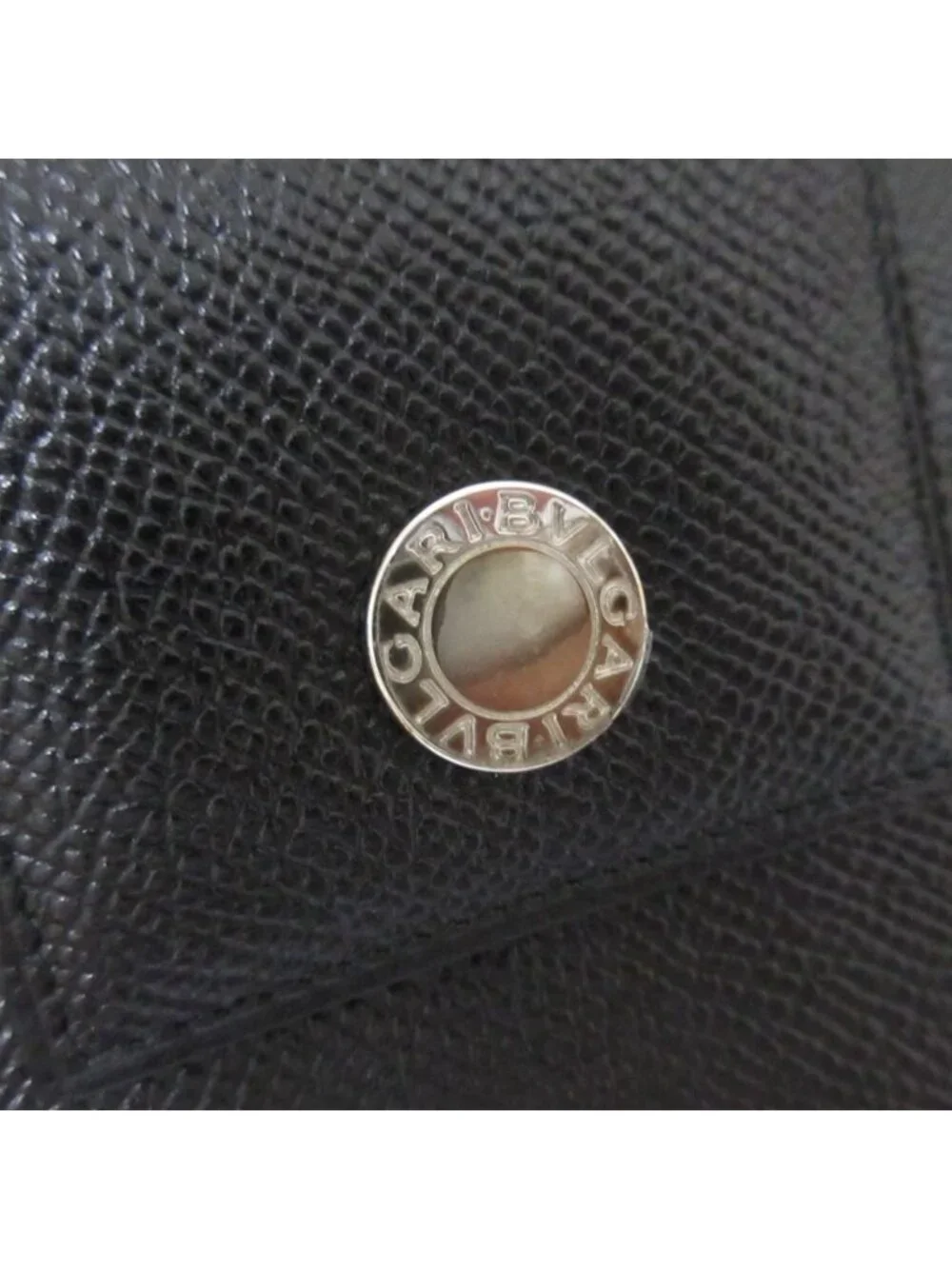 Bvlgari Bulgari Leather Planner Cover System Black Ring